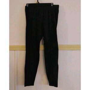 NWT Womens Nike Pro Hyperwarm Black Training Tight Fit Built In Shorts Sz L